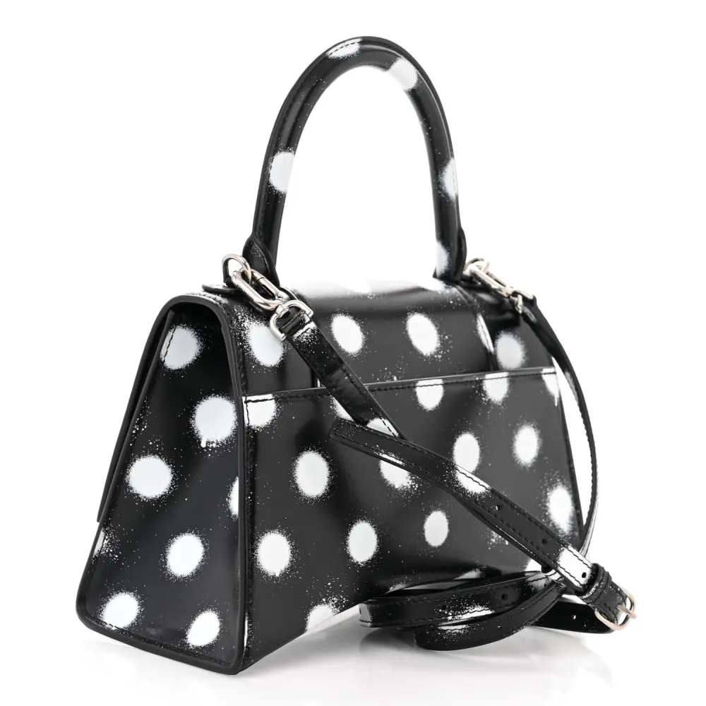 Superfake Balenciaga Polka Dot Hourglass Handbag – Shop Now - Image 3
