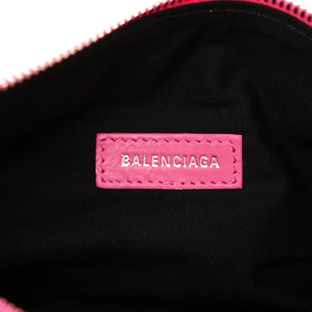 Mirror Quality Replica of Balenciaga Hot Pink Agneau Arena Bag - Image 2
