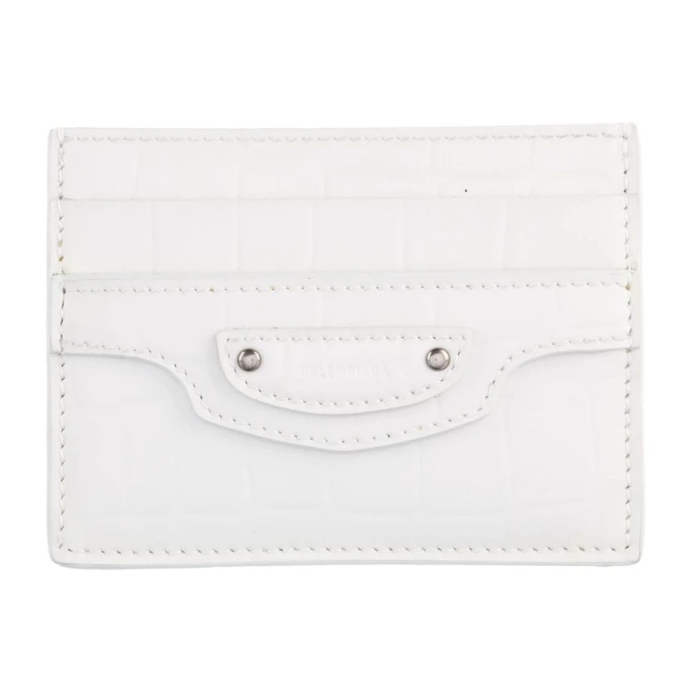Mirror Quality Replica Balenciaga White Lambskin Wallet Available Now