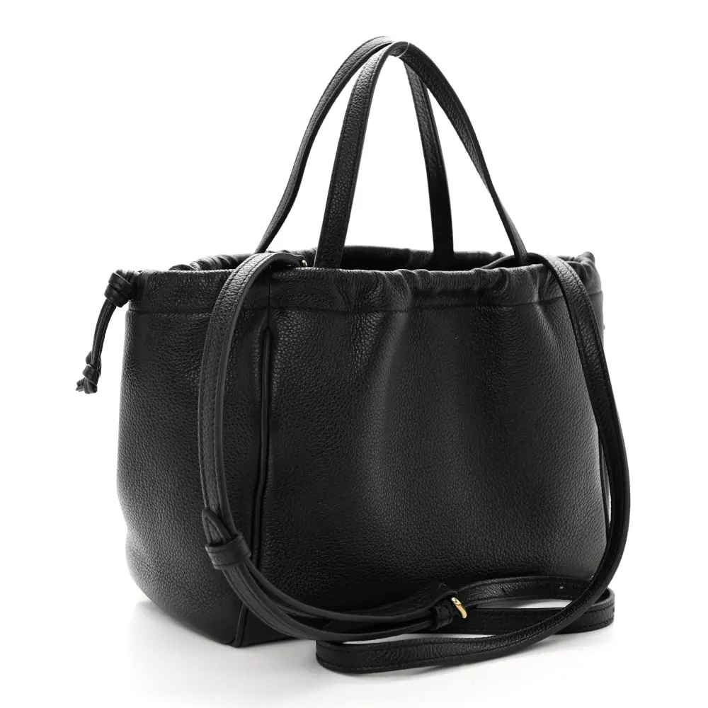 Mirror Quality Replica Celine Black Calfskin Cuir Triomphe Bag - Image 3