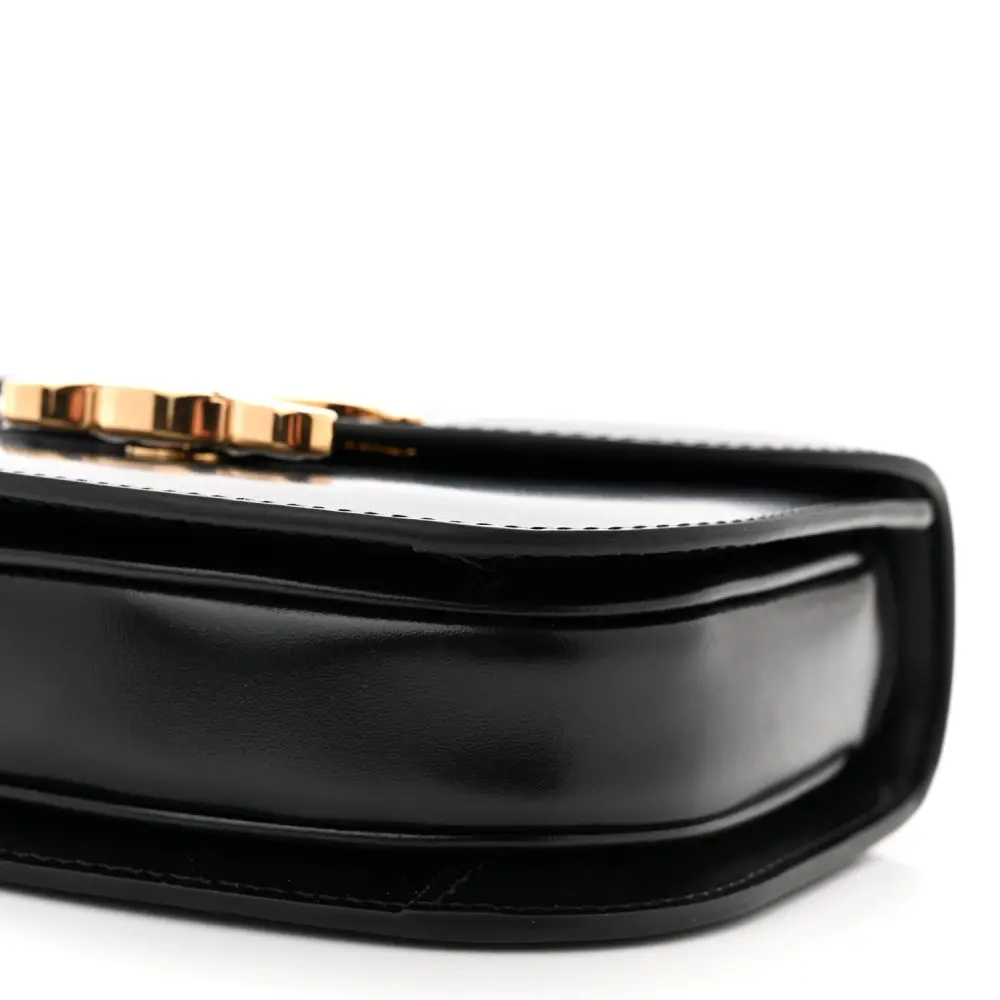 Celine Triomphe Mini Besace Replica in Shiny Calfskin Leather - Image 5