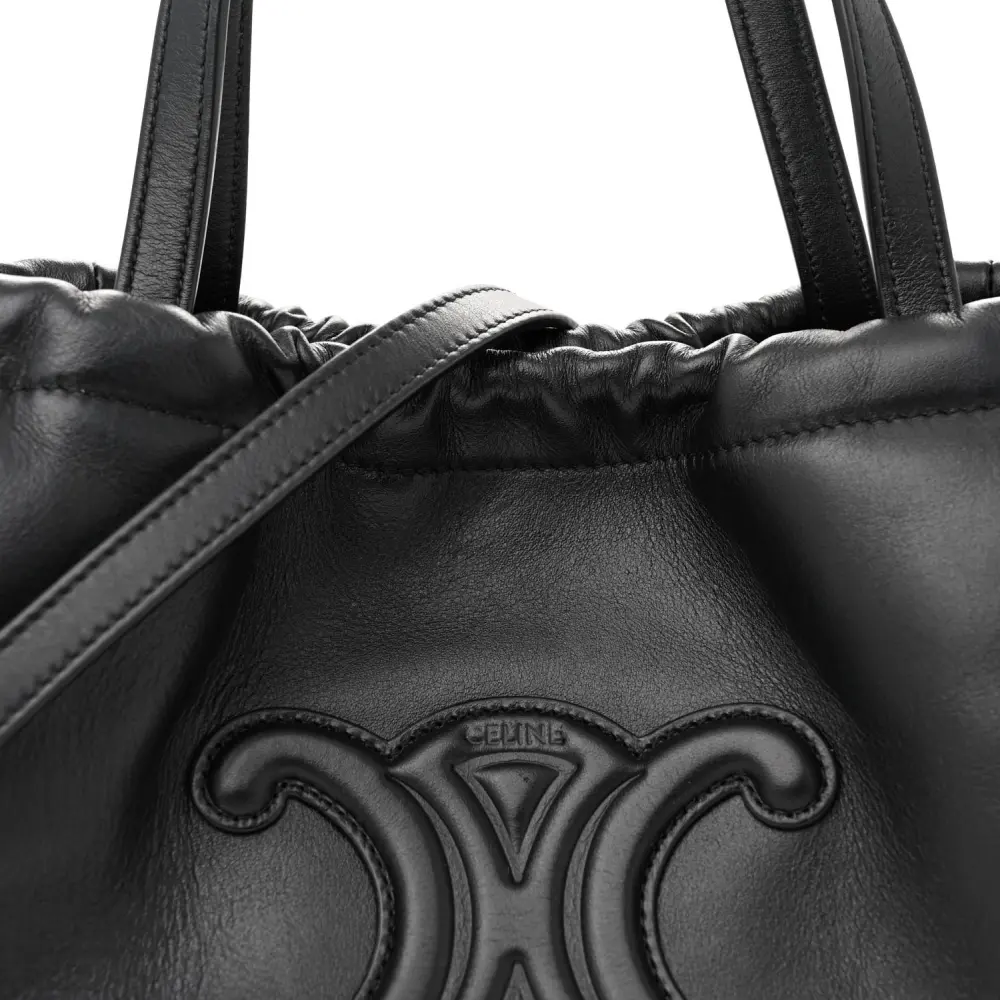 Black Calfskin Celine Replica Handbag – Mirror Quality Design - Image 8
