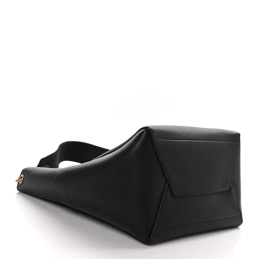 Replica Celine Black Soft Grained Calfskin Bucket Bag - Image 6