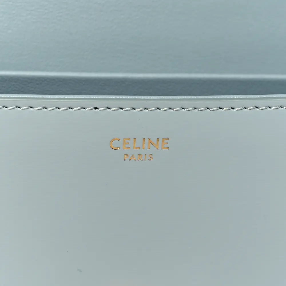 Celine Ice Blue Small Triomphe Bag – Superfake Perfection - Image 2