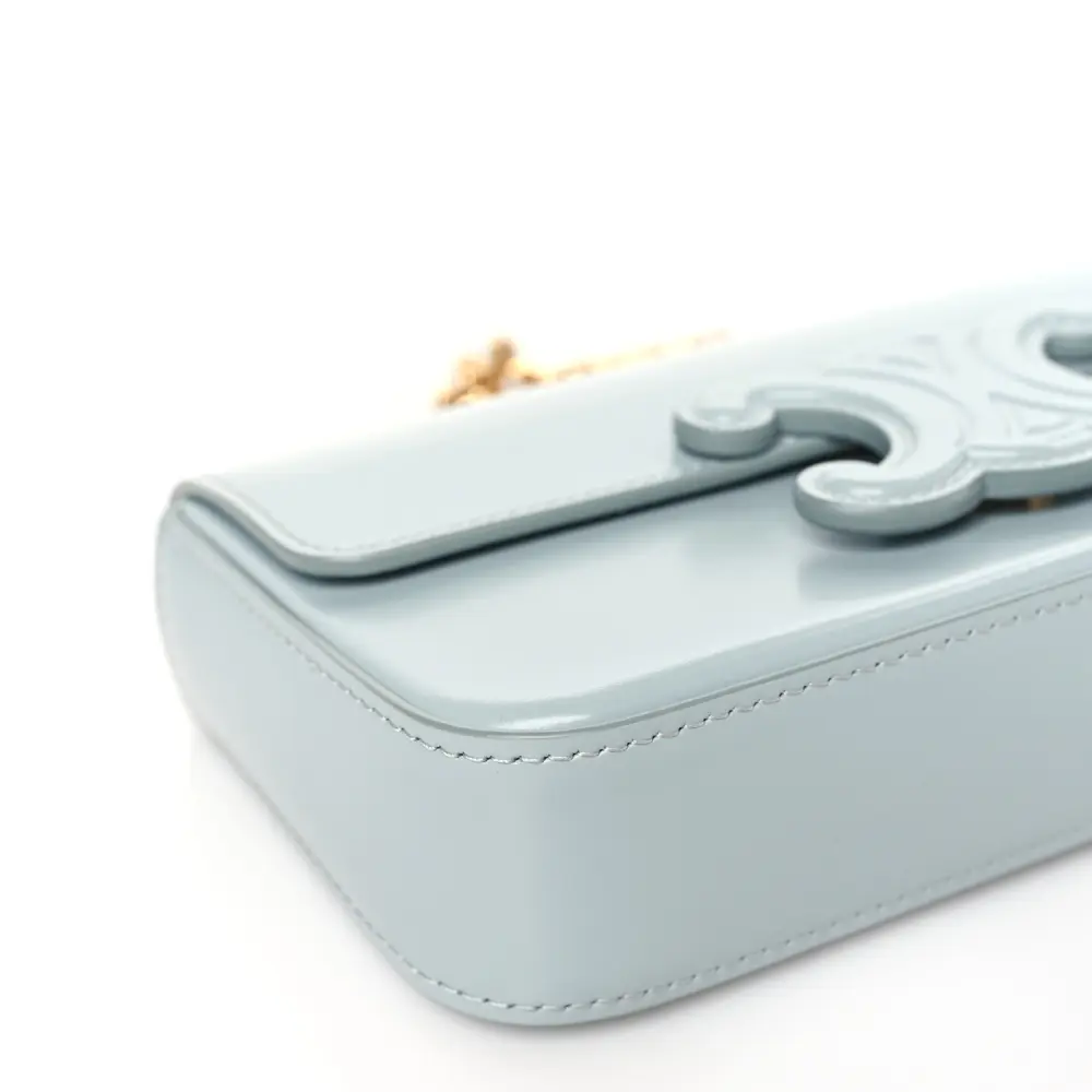 Celine Ice Blue Small Triomphe Bag – Superfake Perfection - Image 4