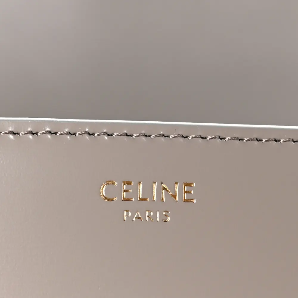Mirror Quality Replica Celine Triomphe Bag - Gold Hardware - Image 2