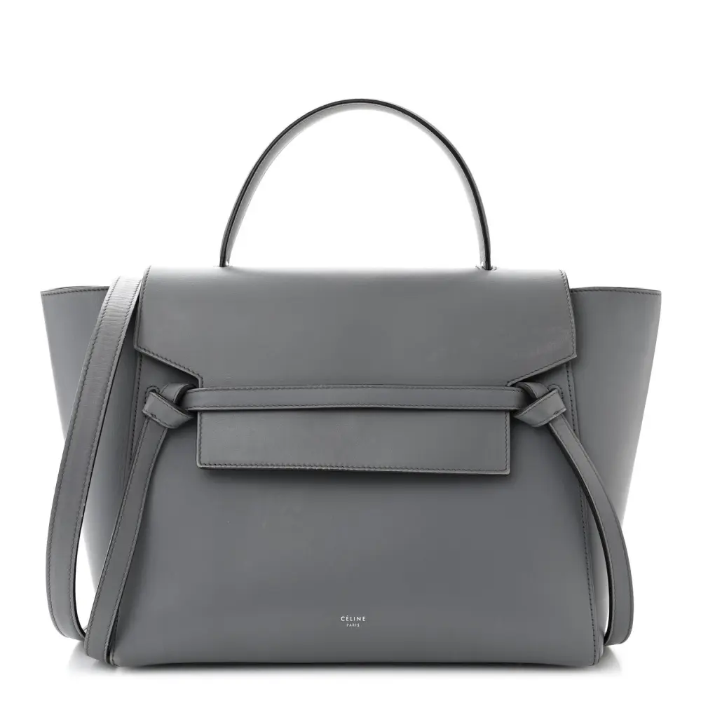 Celine Storm Smooth Calfskin Leather Mini Belt Bag Front Replica handbags