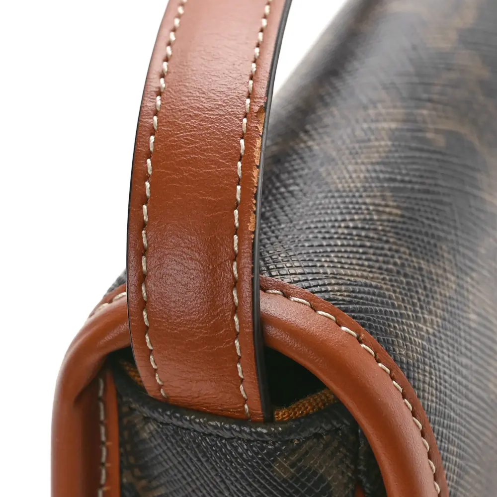 Tan Canvas & Leather Mini Besace Replica – Superfake Perfection - Image 8