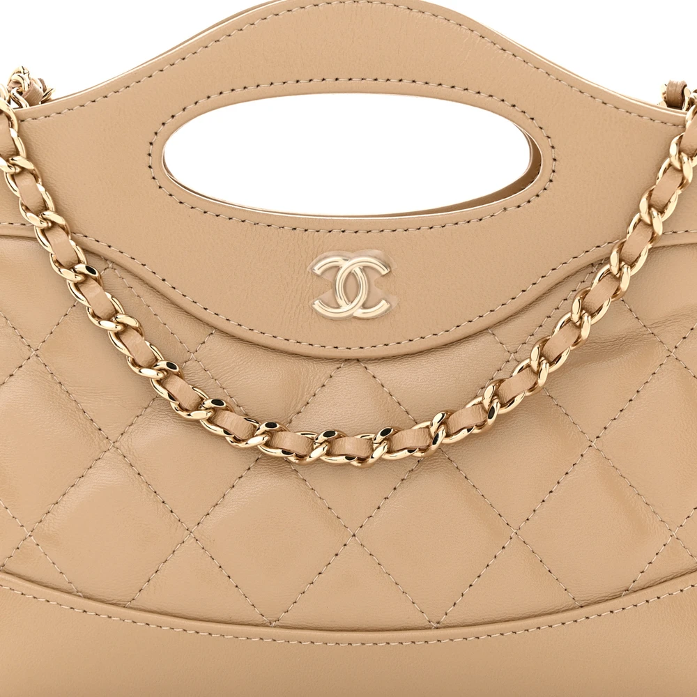 Mirror Quality Replica Chanel Beige Nano Shopping Bag – Perfect Handbags! - Image 9