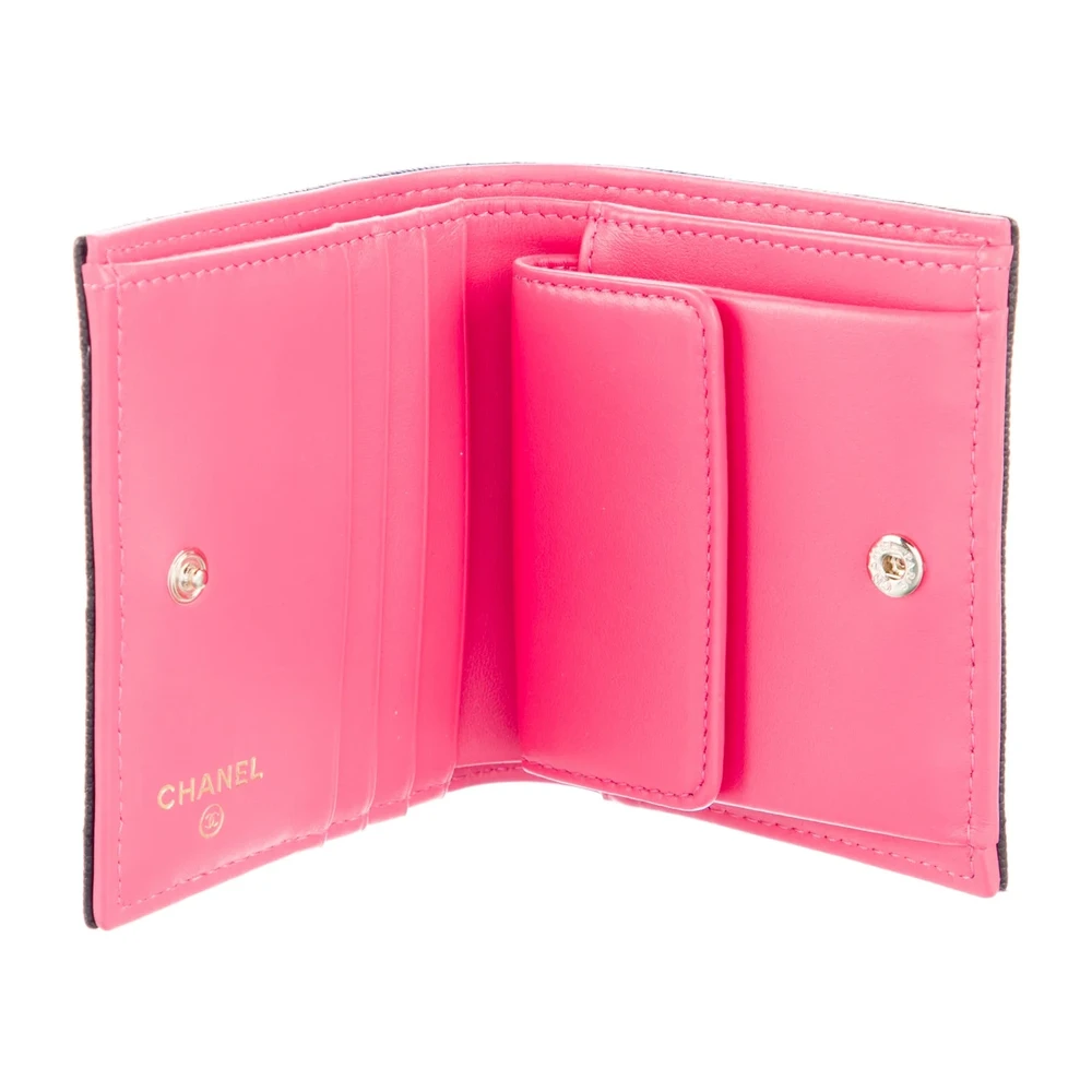 Chanel Black Caviar Leather Wallet - Mirror Quality Replica - Image 3