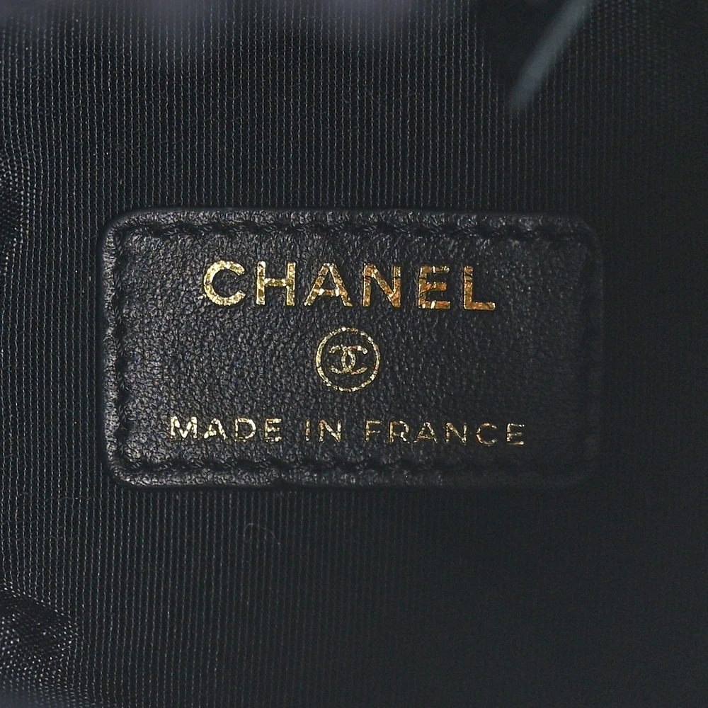 Chanel Replica Quilted Denim Mini Bucket Bag – Mirror Quality - Image 2
