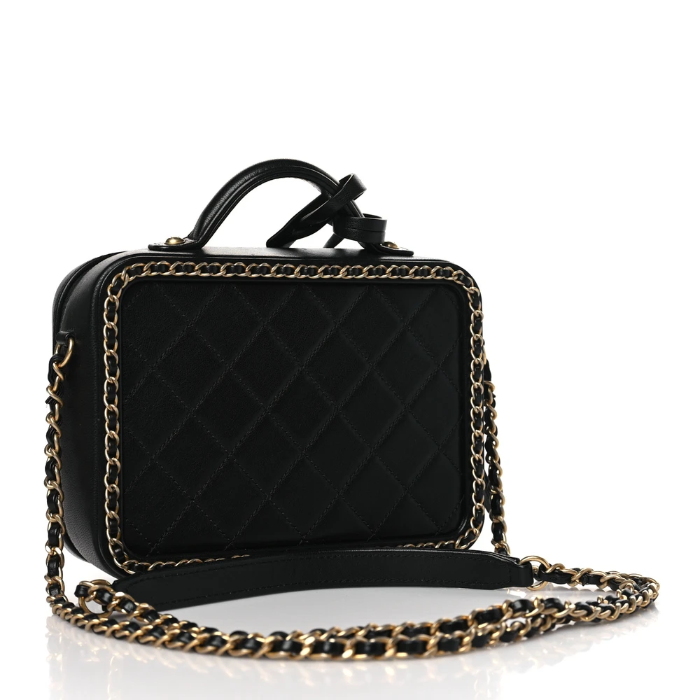 Mirror Quality Replica Chanel CC Filigree Vanity Case for Less - Image 3