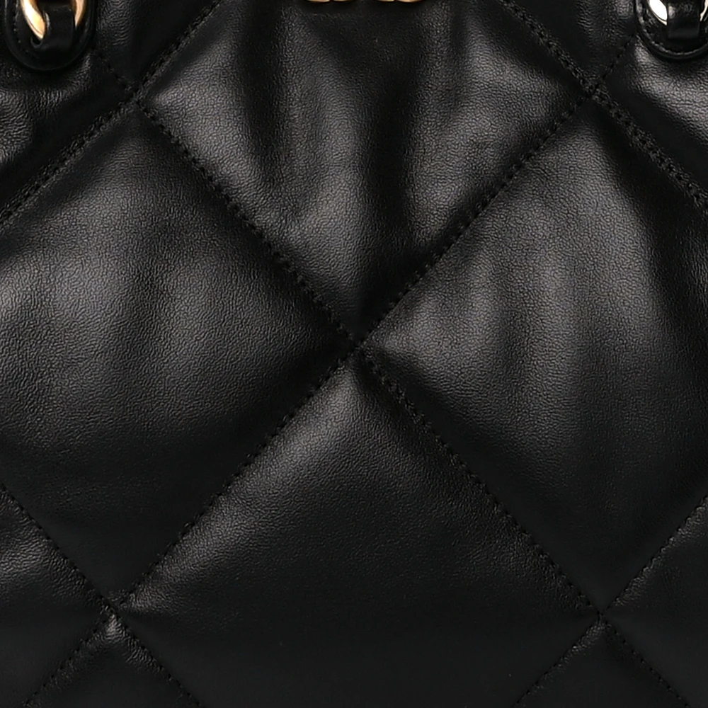 Chanel Black Quilted Lambskin Replica Bag – The Perfect Superfake Handbag - Image 8
