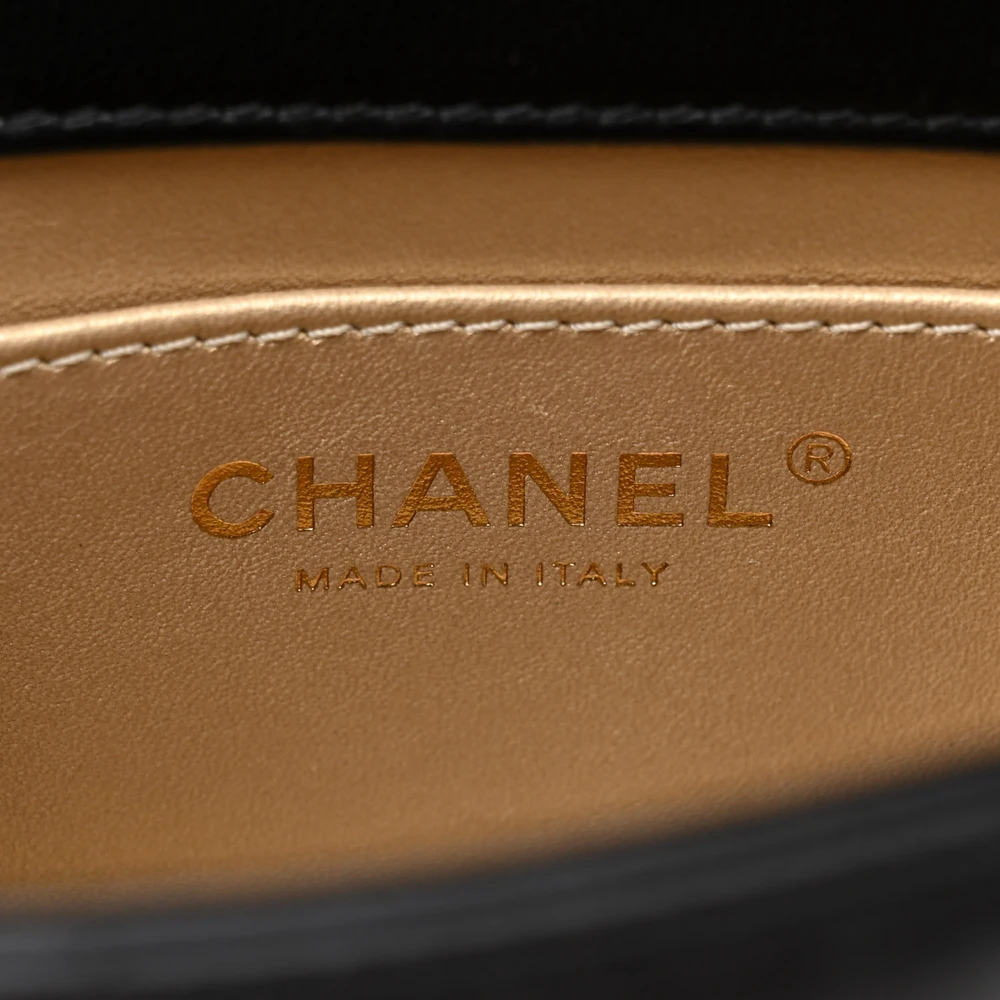 Chanel Black Quilted Flap Bag Replica - Mirror Quality Guaranteed - Image 2
