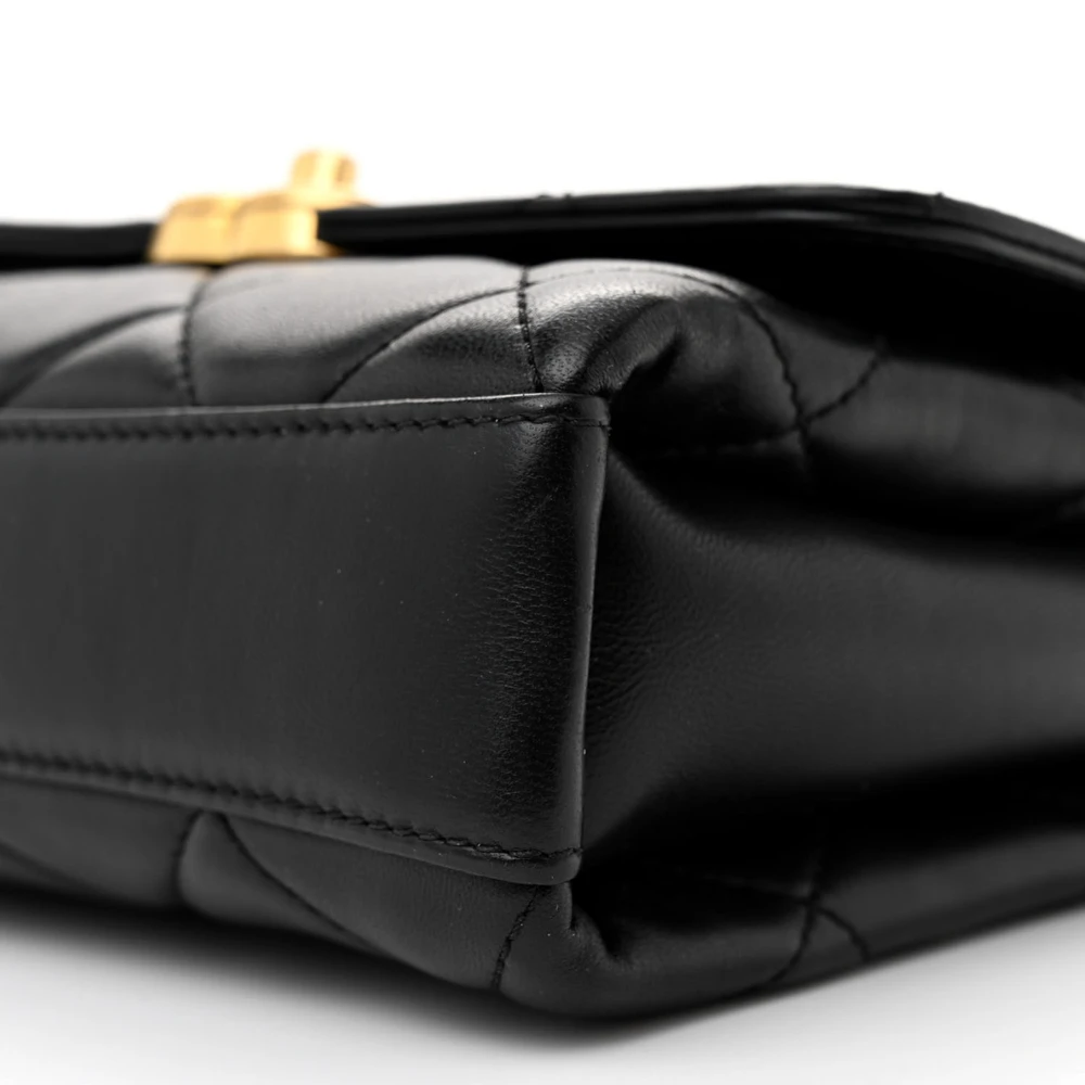 Chanel Black Quilted Flap Bag Replica - Mirror Quality Guaranteed - Image 4