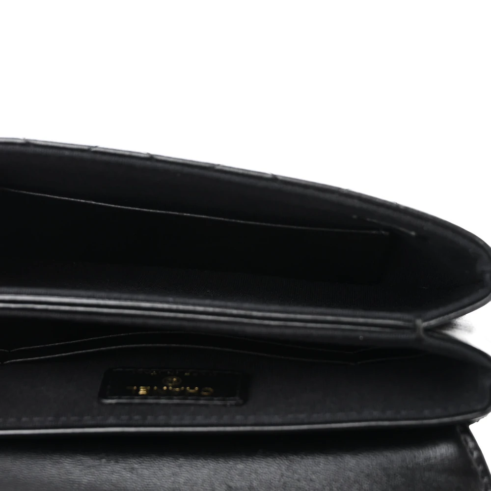 Chanel Replica Phone Holder – Mirror-Quality Black Quilted Elegance - Image 7