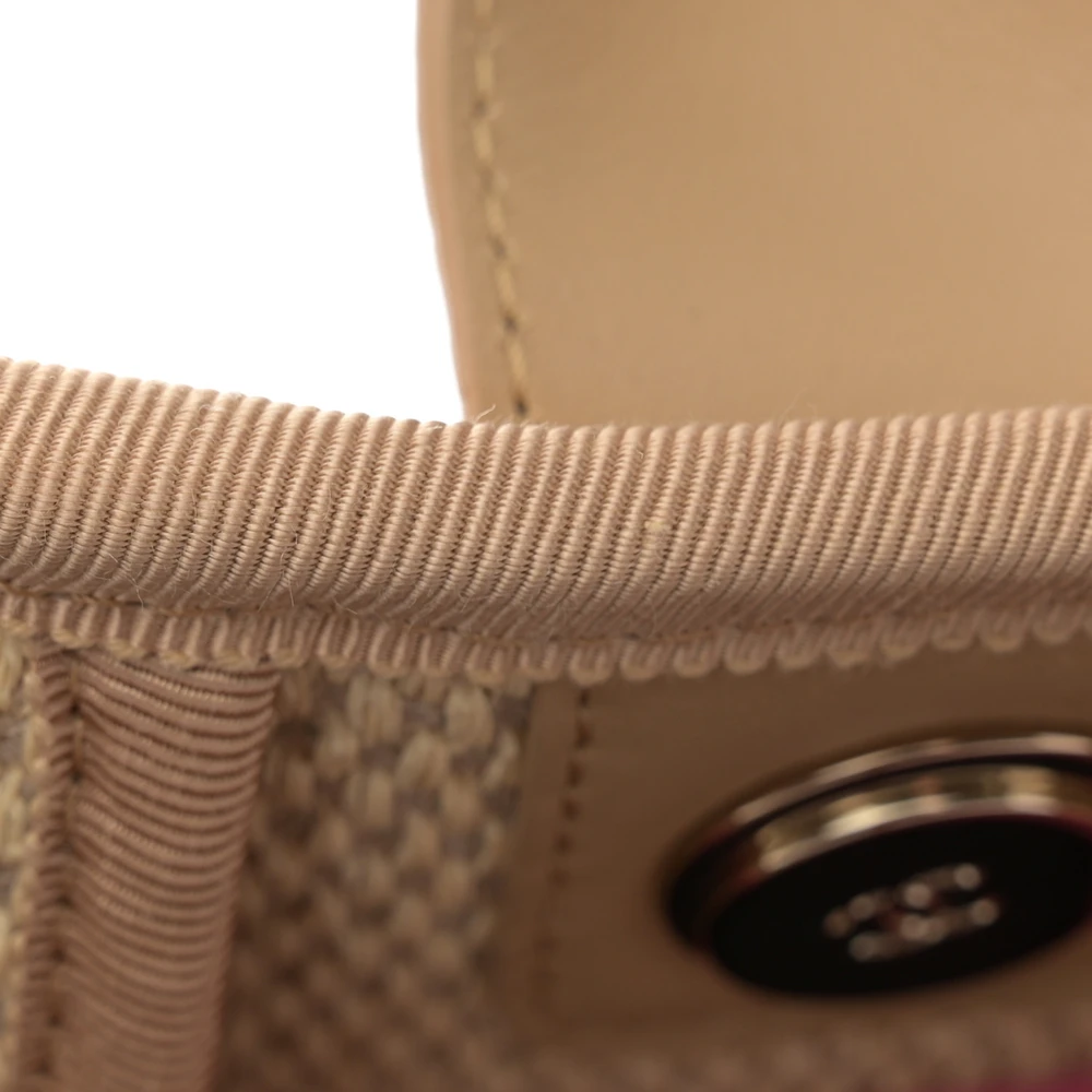 Black & Beige Chanel Deauville Mirror Quality Replica Handbag - Image 7