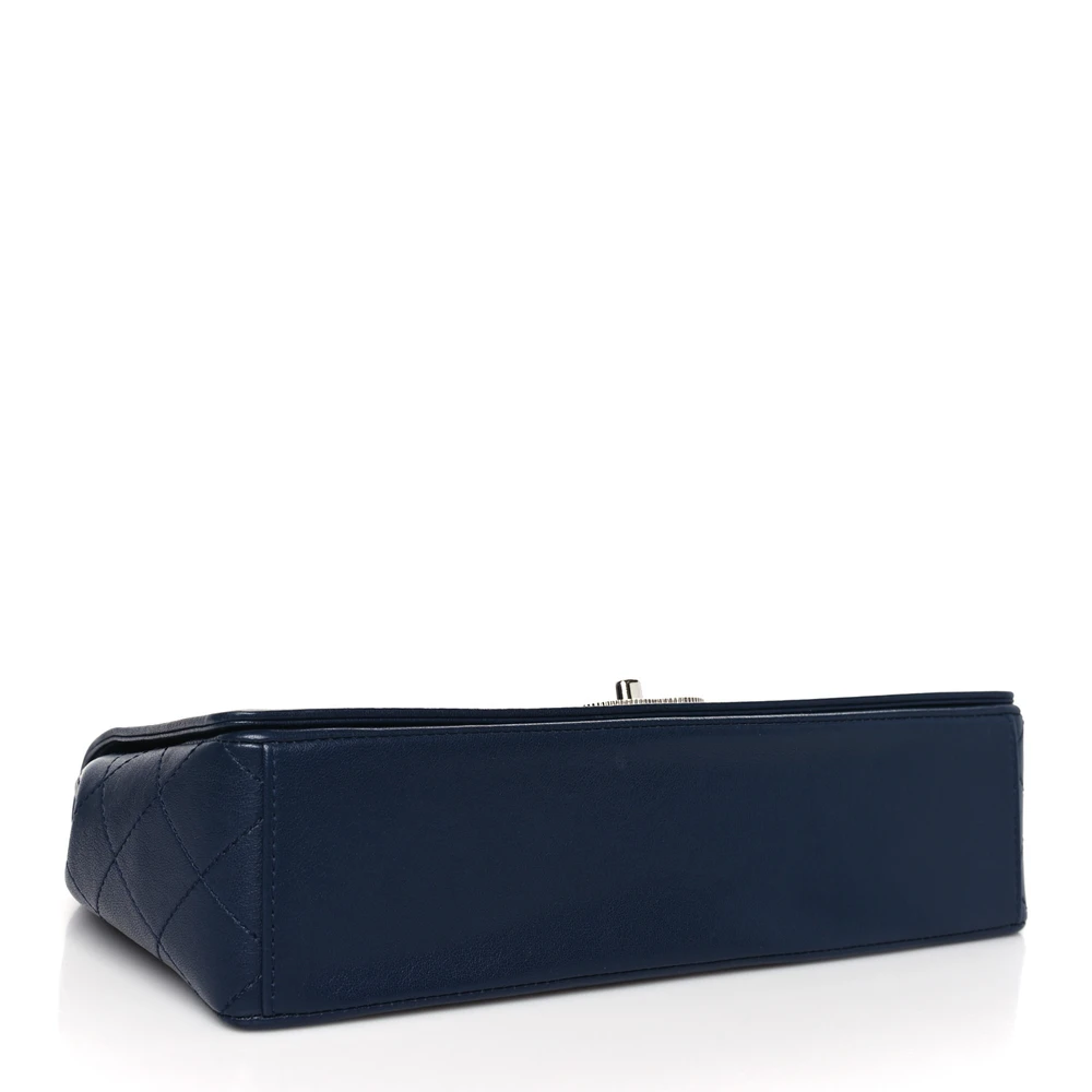 Chanel Dark Navy Sheepskin Replica Handbag – Mirror Quality - Image 6