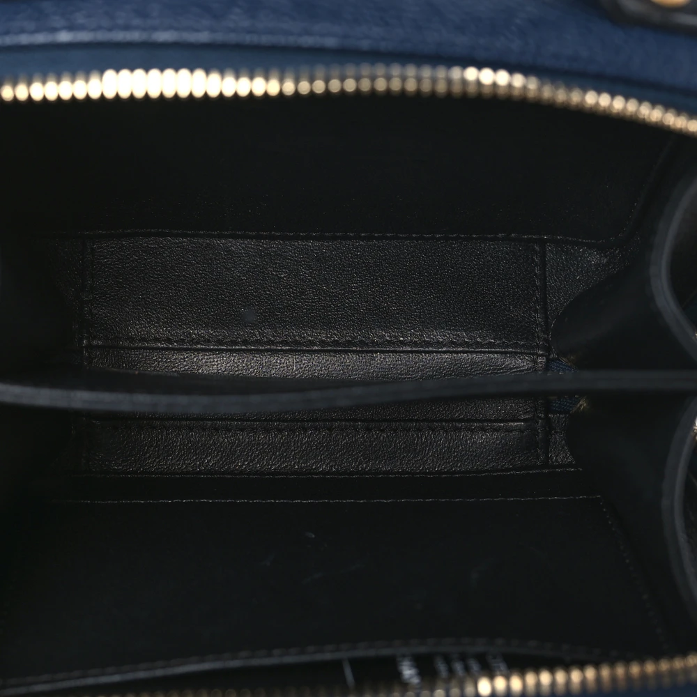 Chanel Navy/Black Vanity Case - Mirror Quality Replica Handbags - Image 7