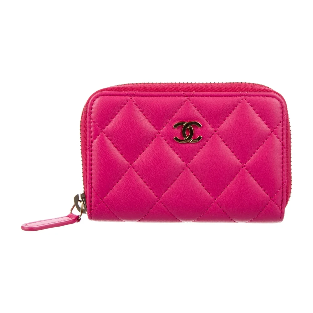 Chanel Pink Lambskin Replica Wallet – Mirror Quality Luxury
