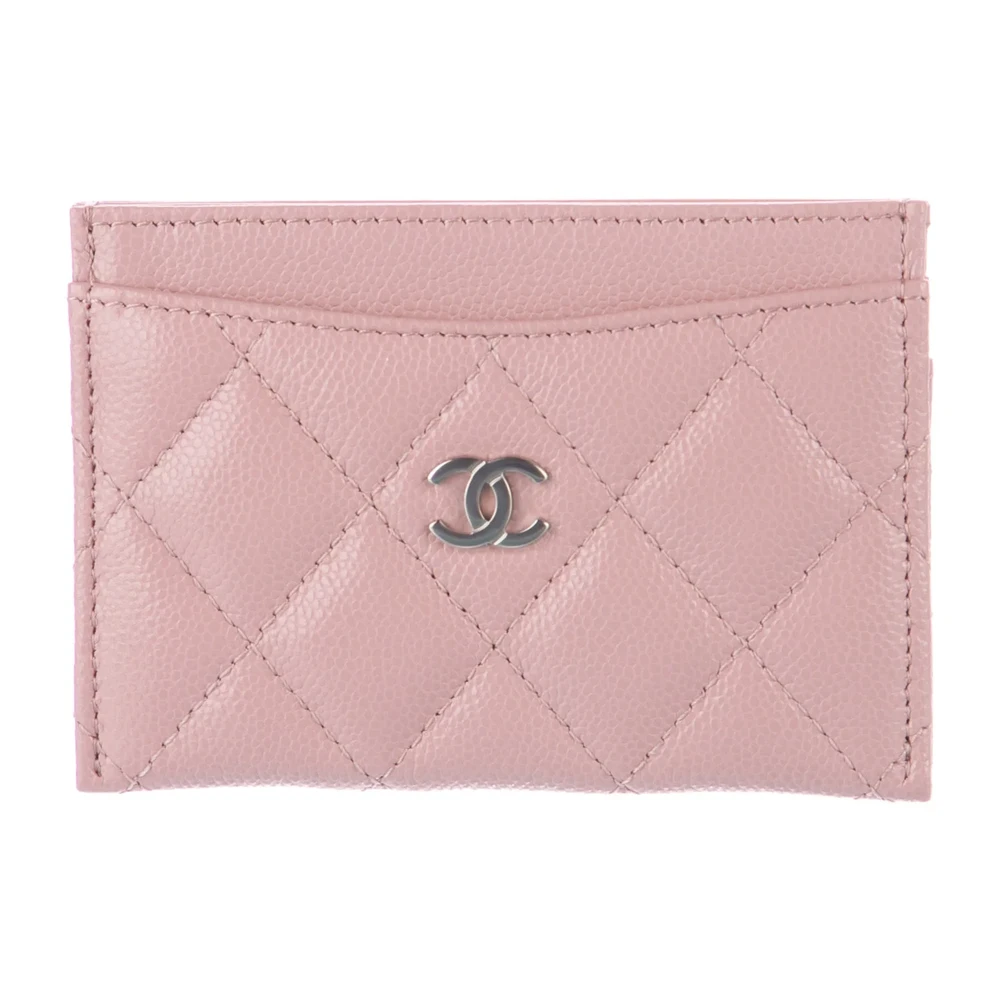 Chanel Pink Quilted Leather Card Holder - Superfake Quality Replica