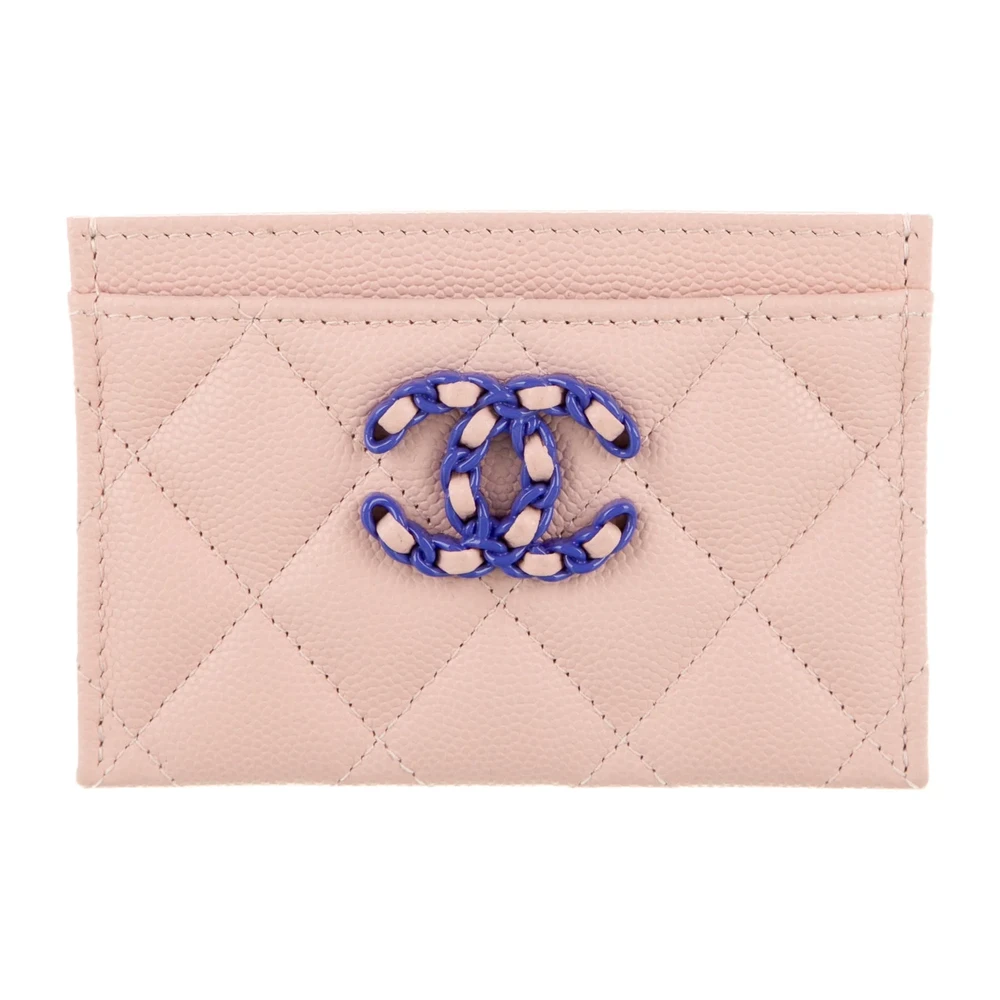 Chanel Pink Quilted Leather Card Holder – Mirror Quality Replica