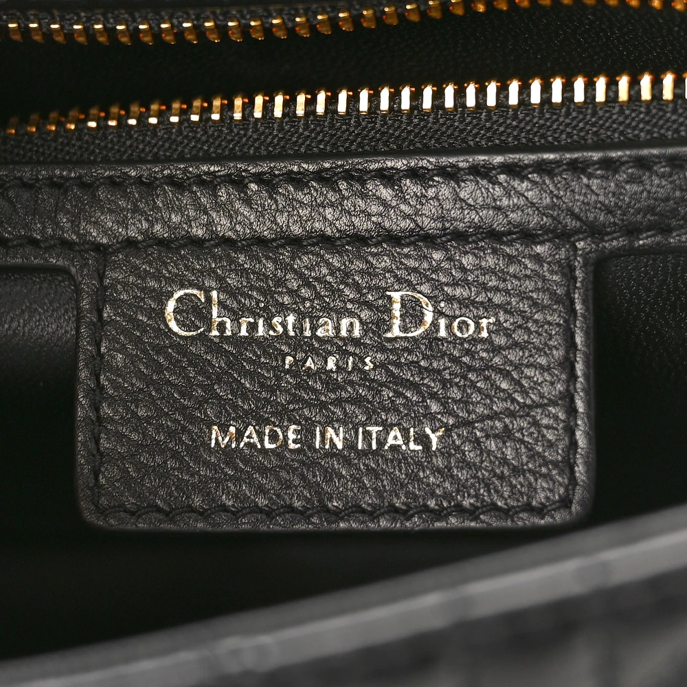 Top Quality Dior Replica Handbags – Black Cannage & Gold Hardware - Image 2