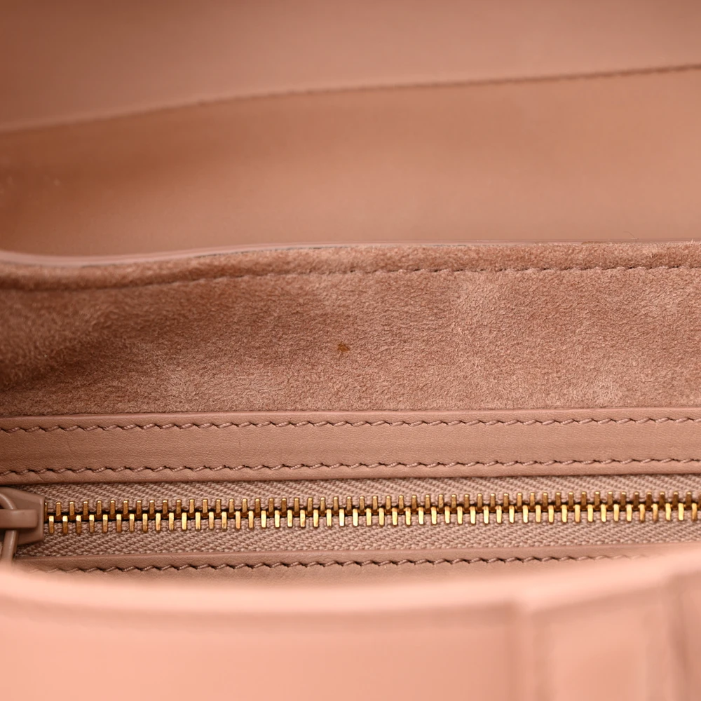 Dior Blush Ultra Matte Calfskin Leather Medium Saddle Bag Matte Beige Hardware Reps - Image 11