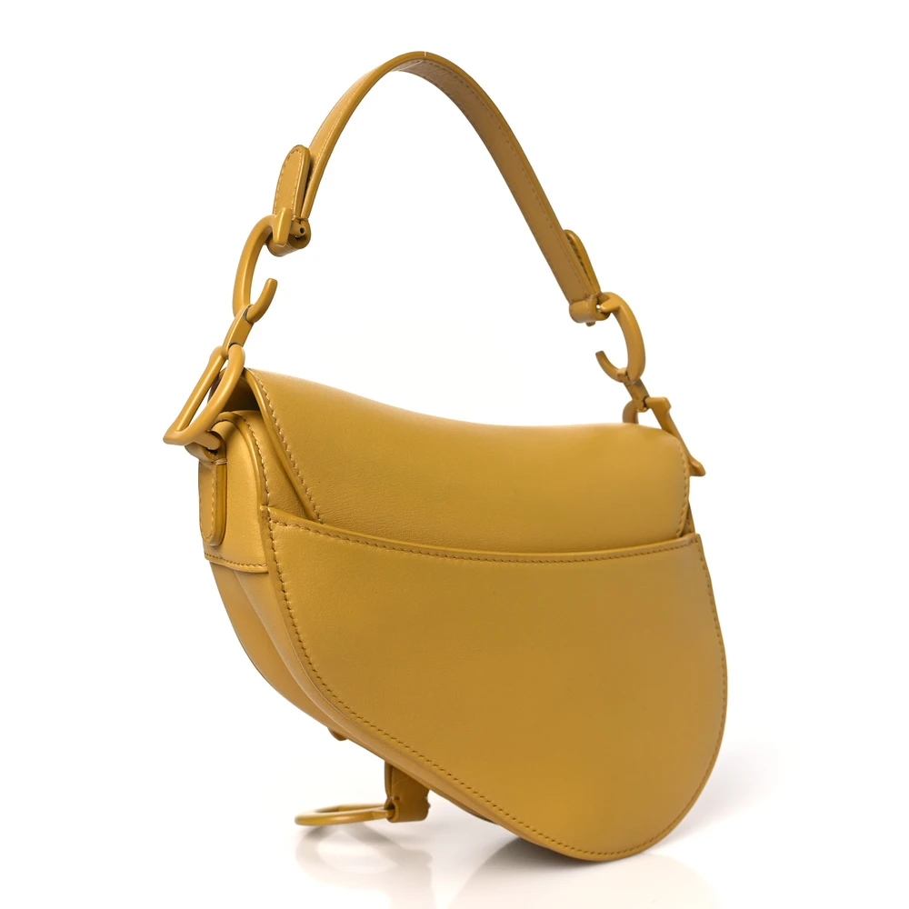 Dior Mini Saddle Bag Replica - Ultra Matte Calfskin Perfection - Image 3