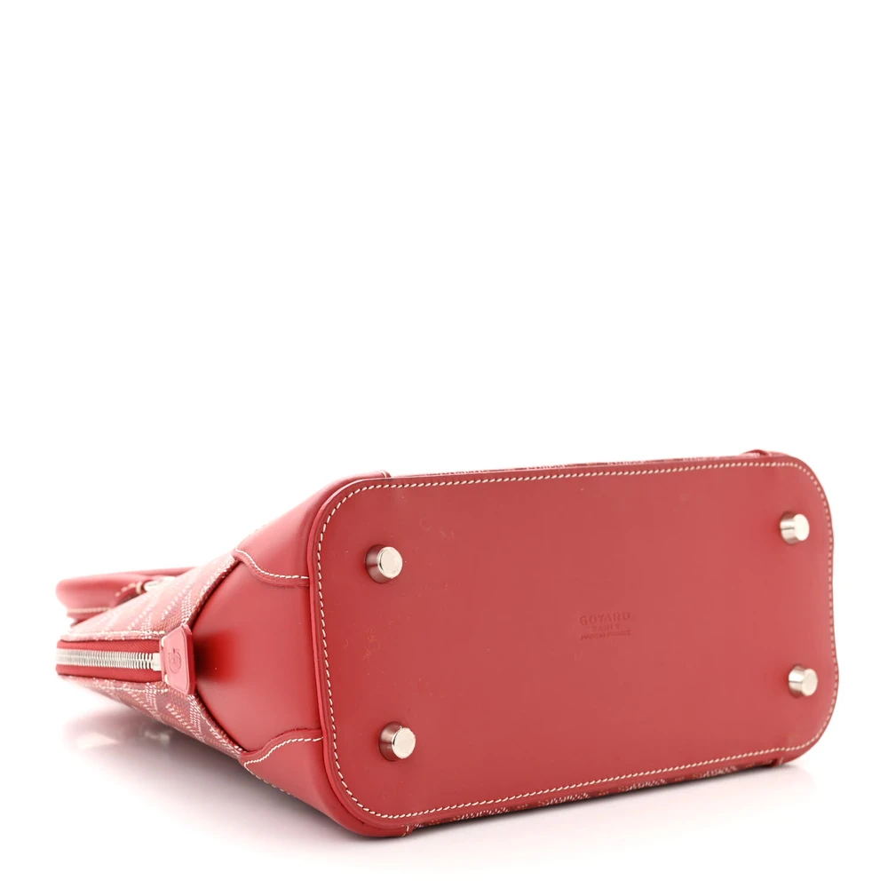 Mirror Quality Replica Goyard Mini Vendôme Bag in Red Canvas - Image 5
