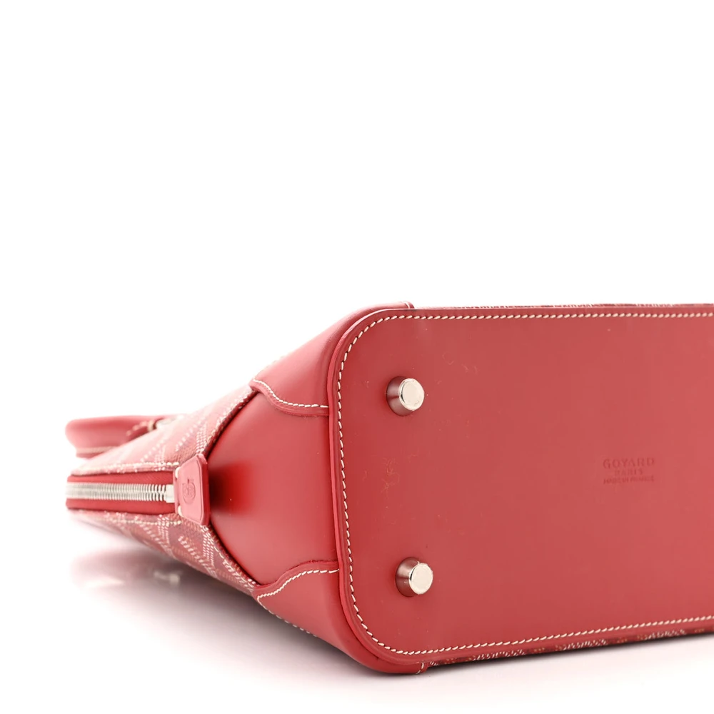 Mirror Quality Replica Goyard Mini Vendôme Bag in Red Canvas - Image 4