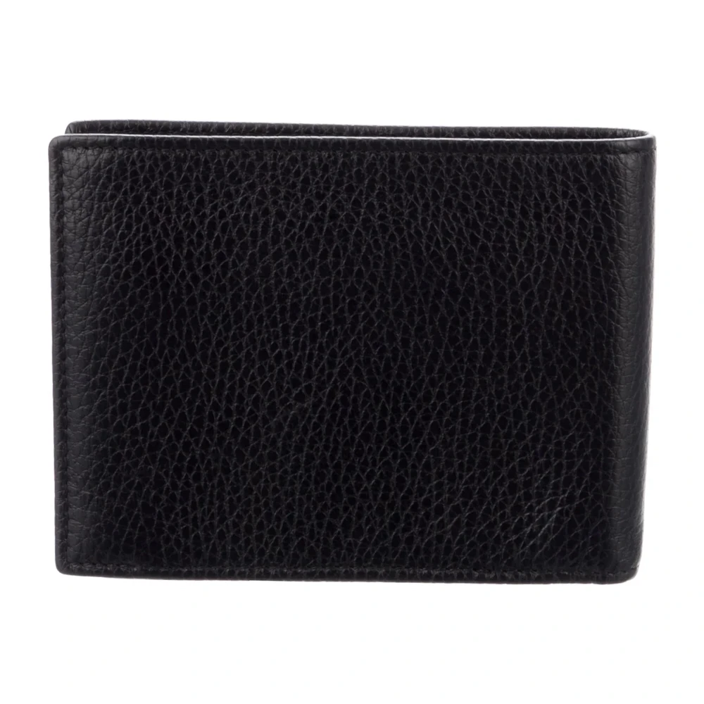 Gucci Black Calfskin Bifold Wallet - Premium Replica Handbag - Image 2