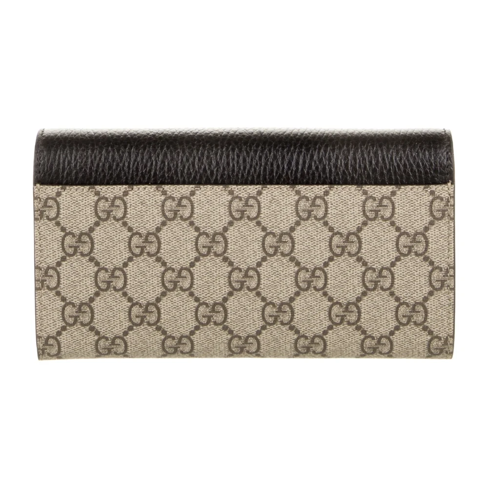 Replica Handbags Gucci Medium Wallet with Gold Hardware - Image 2