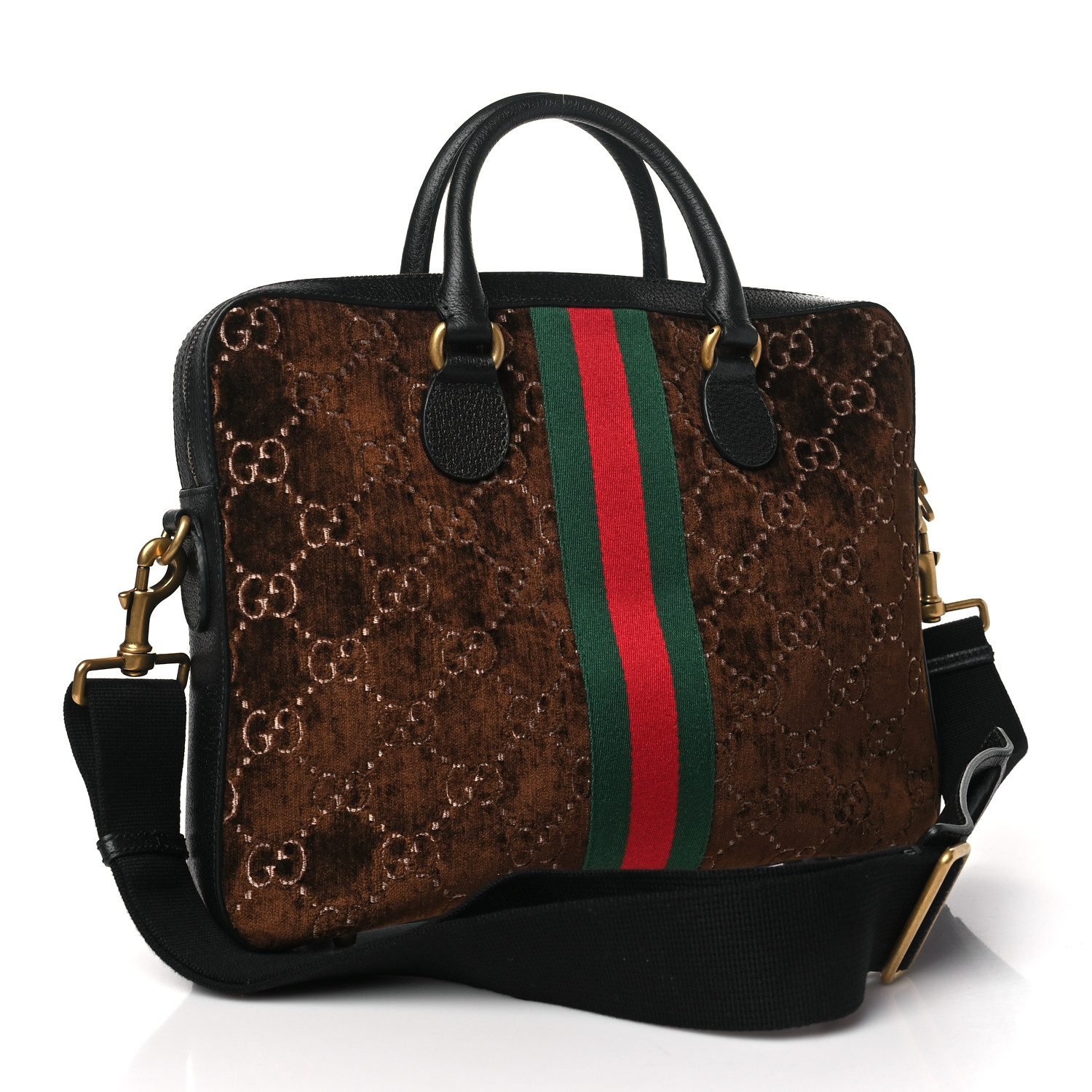 Mirror Quality Replica Gucci Ophidia Briefcase – Aged Gold Perfection - Image 3