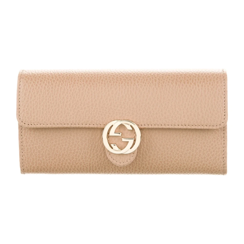 Replica Gucci Wallet with Interlocking G Logo Design