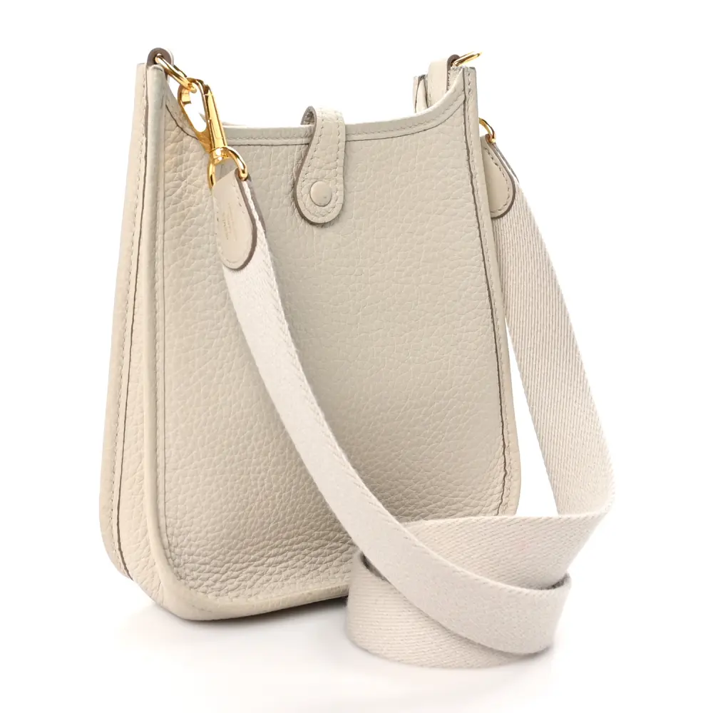 Hermès Béton Taurillon Clemence Leather Amazone Evelyne TPM Palladium Hardware High-quality Replica - Image 3