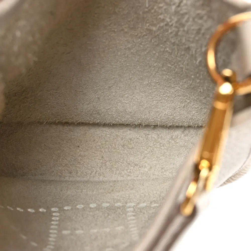 Hermès Béton Taurillon Clemence Leather Amazone Evelyne TPM Palladium Hardware High-quality Replica - Image 7