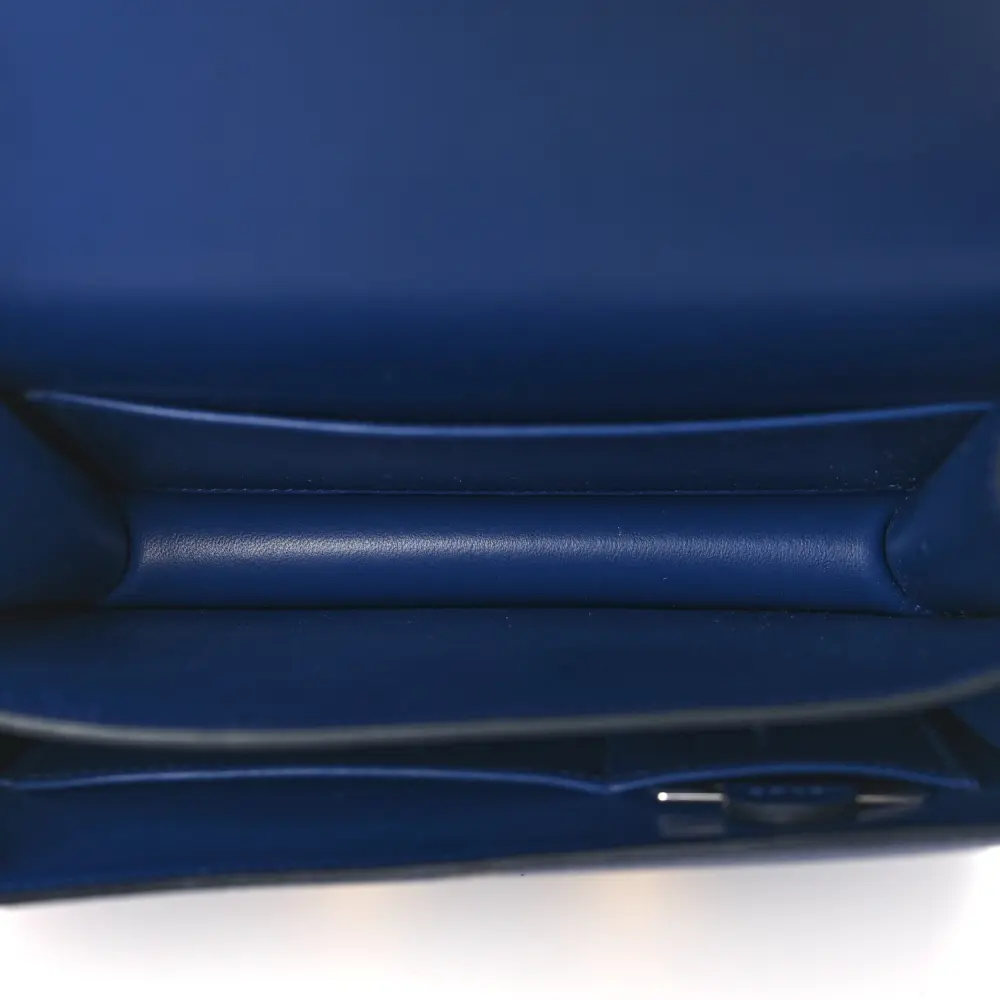 Hermès Bleu Saphir Epsom Leather Constance 18 Gold Hardware Rep - Image 7
