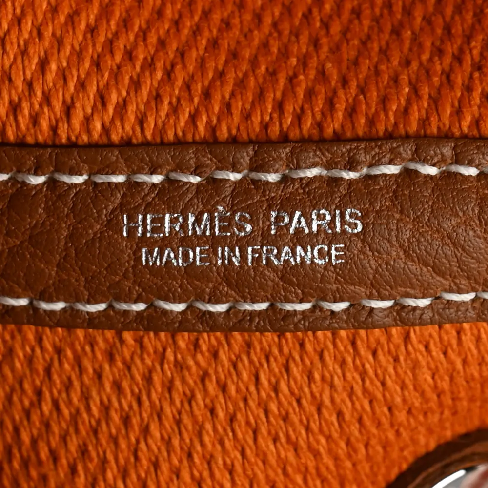 Hermès Brown Toile & Negonda Leather Garden Party 30 TPM High-end reps - Image 2