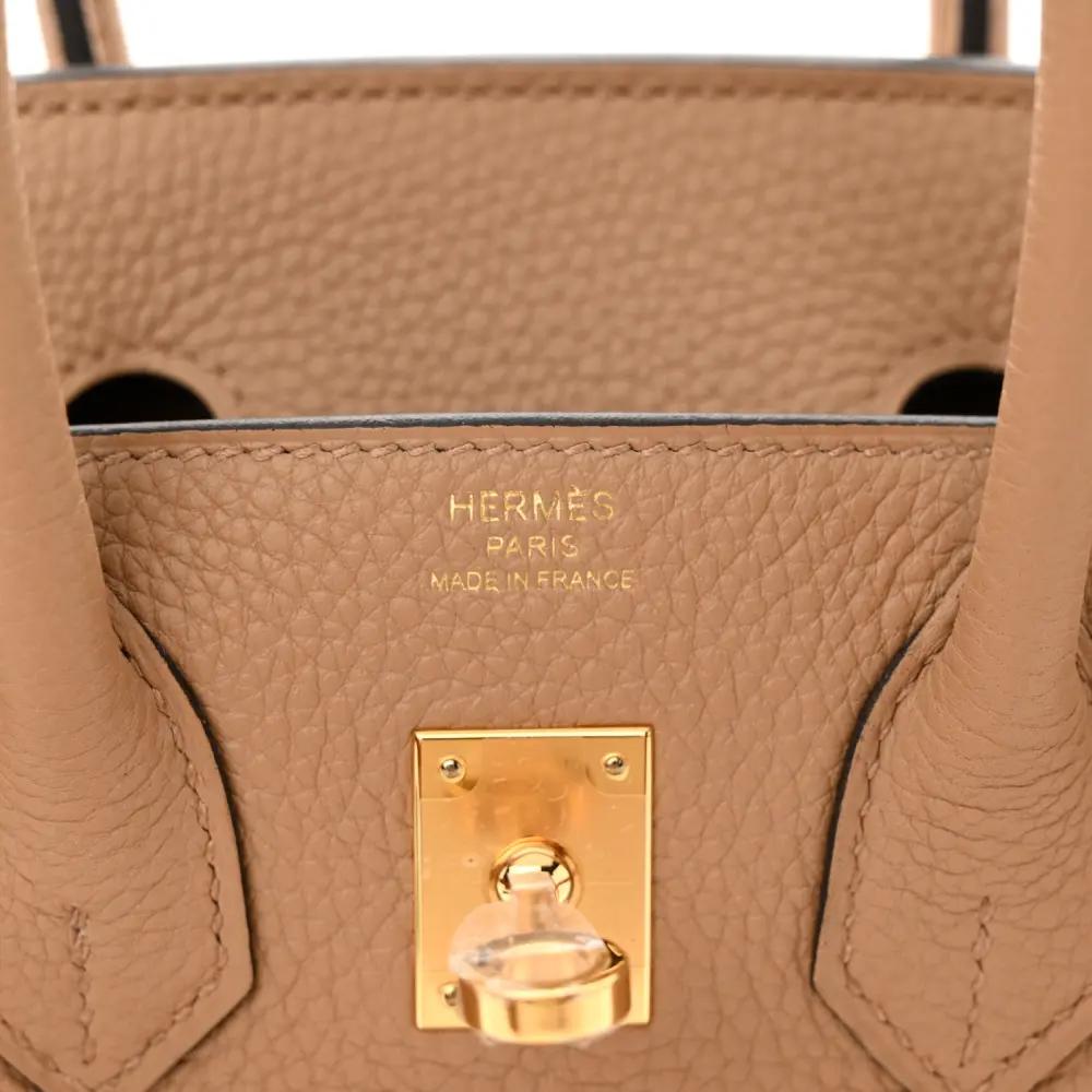 Hermès Chai Togo Leather Birkin 25 Gold Hardware Replica - Image 2