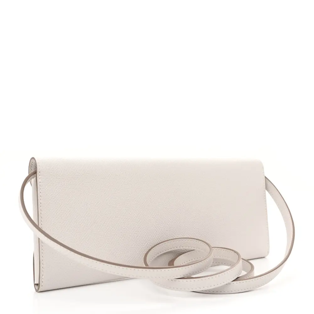 Hermès Gris Pale Epsom Leather Chaine d'Ancre To Go Wallet Palladium Silver Hardware Superfake - Image 3