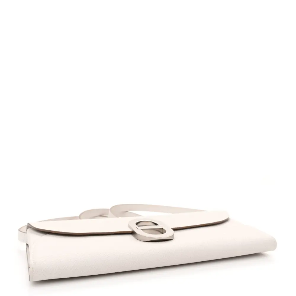 Hermès Gris Pale Epsom Leather Chaine d'Ancre To Go Wallet Palladium Silver Hardware Superfake - Image 6