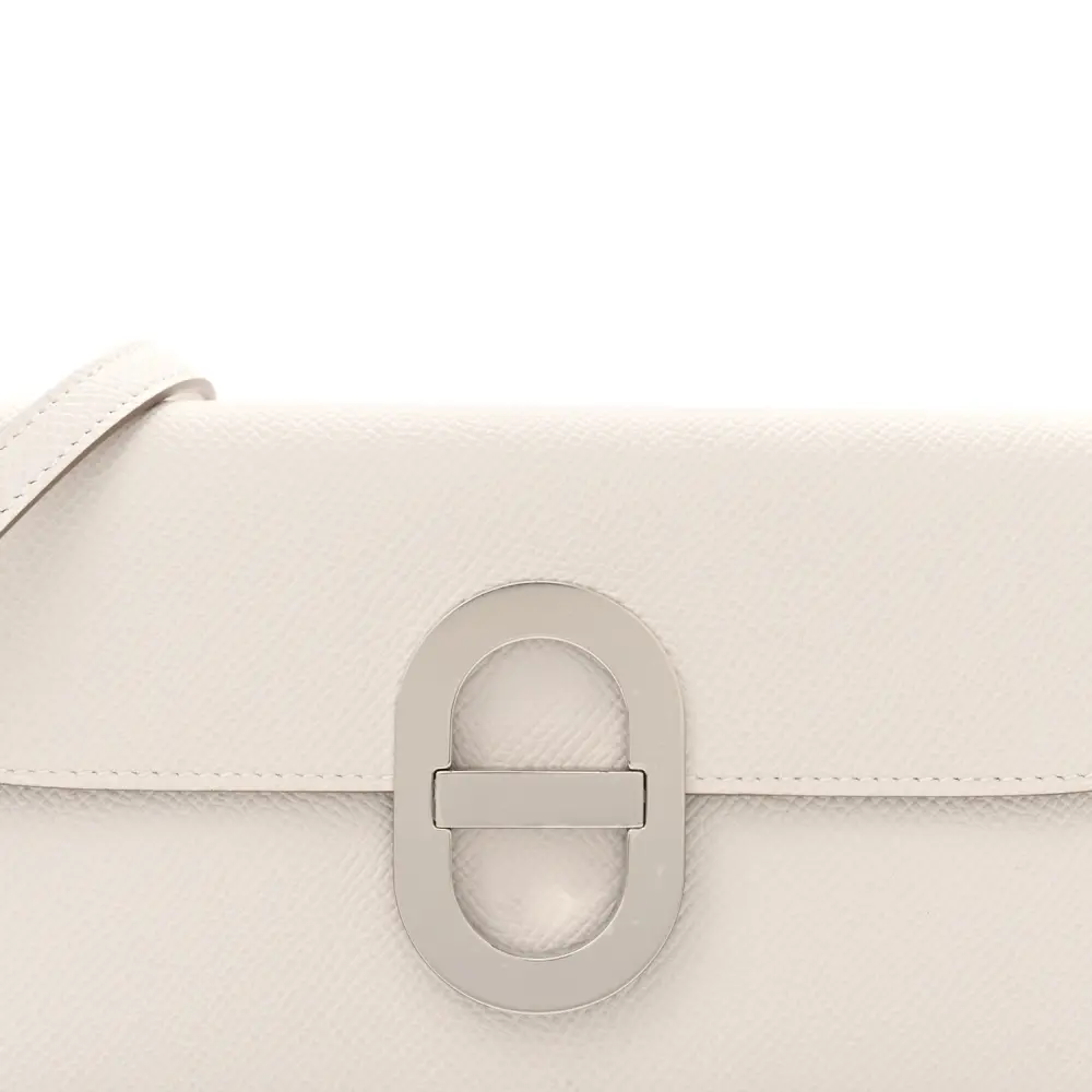Hermès Gris Pale Epsom Leather Chaine d'Ancre To Go Wallet Palladium Silver Hardware Superfake - Image 9