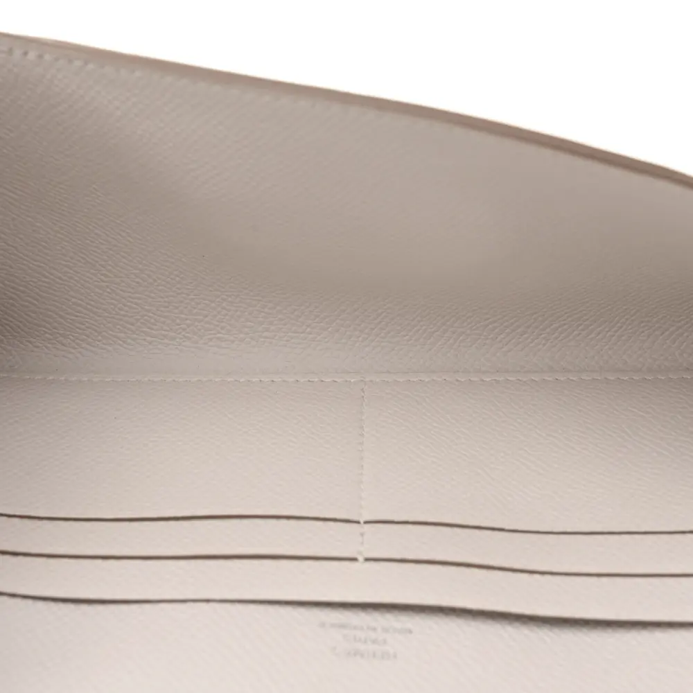 Hermès Gris Pale Epsom Leather Chaine d'Ancre To Go Wallet Palladium Silver Hardware Superfake - Image 7