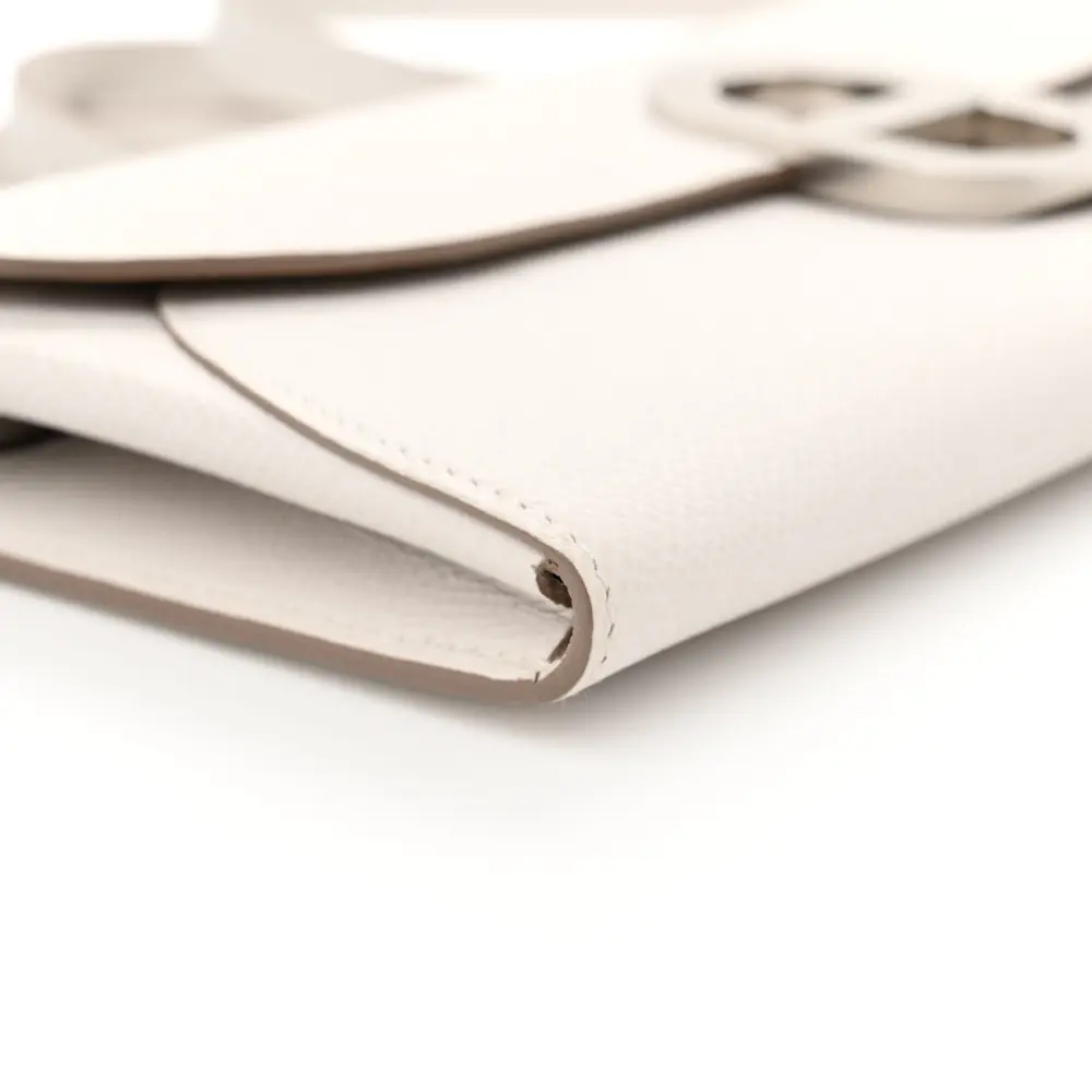 Hermès Gris Pale Epsom Leather Chaine d'Ancre To Go Wallet Palladium Silver Hardware Superfake - Image 4
