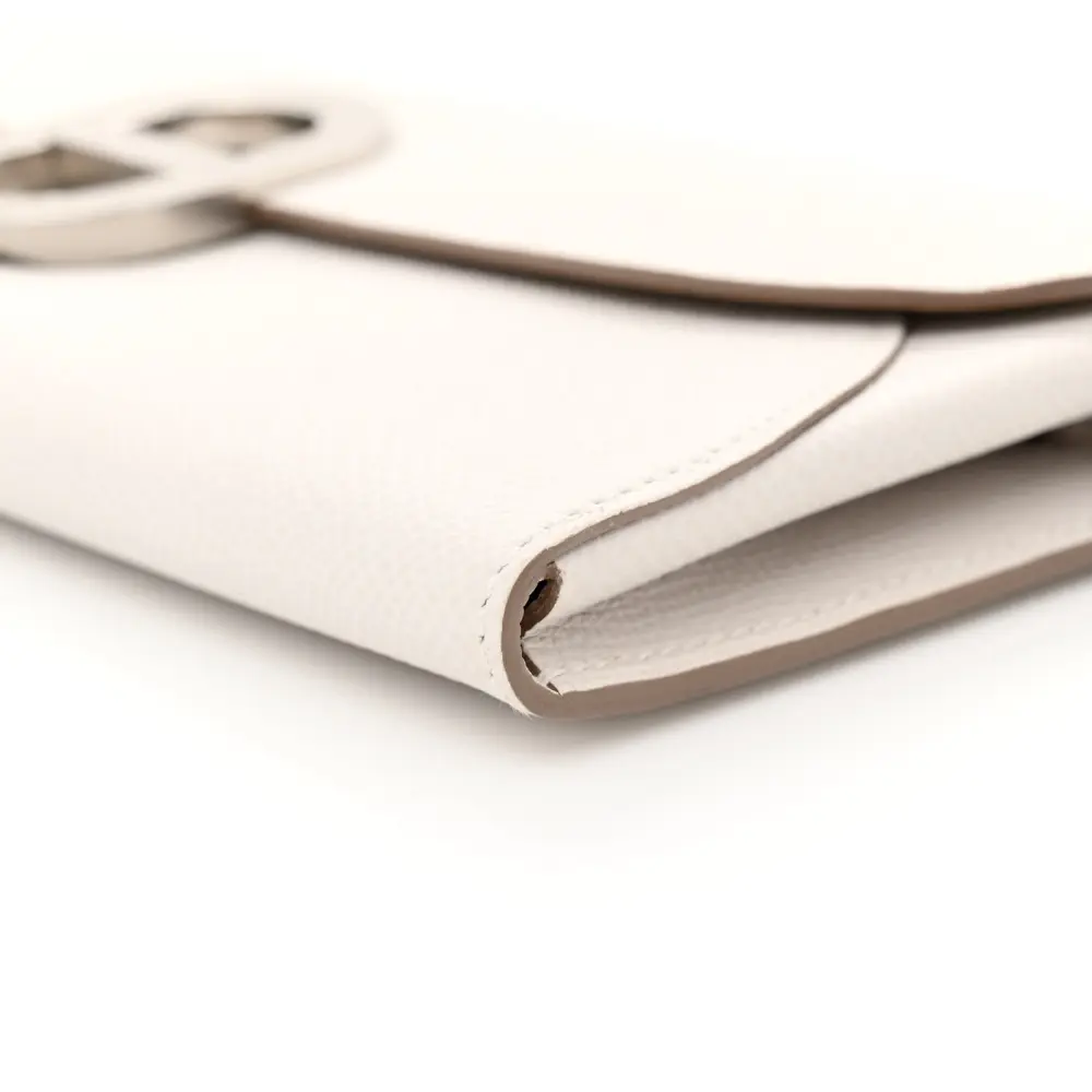 Hermès Gris Pale Epsom Leather Chaine d'Ancre To Go Wallet Palladium Silver Hardware Superfake - Image 5