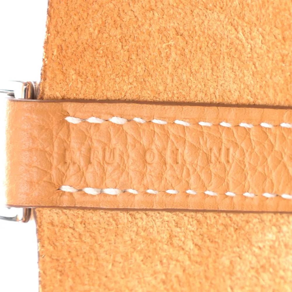 Hermès Natural/Sable Taurillon Clemence Leather Picotin Lock 18 PM Palladium Hardware Reps - Image 8