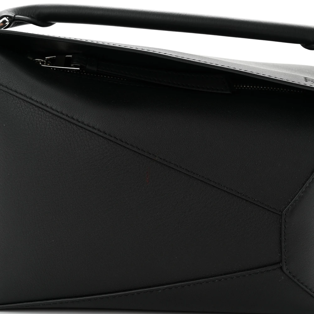 Loewe Black Puzzle Edge Bag Rep - Mirror Quality Replica - Image 8