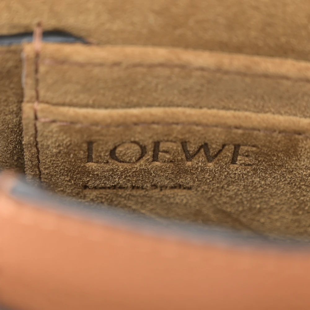 Mirror Quality Loewe Mini Gate Replica in Caramel Pecan Calfskin - Image 2