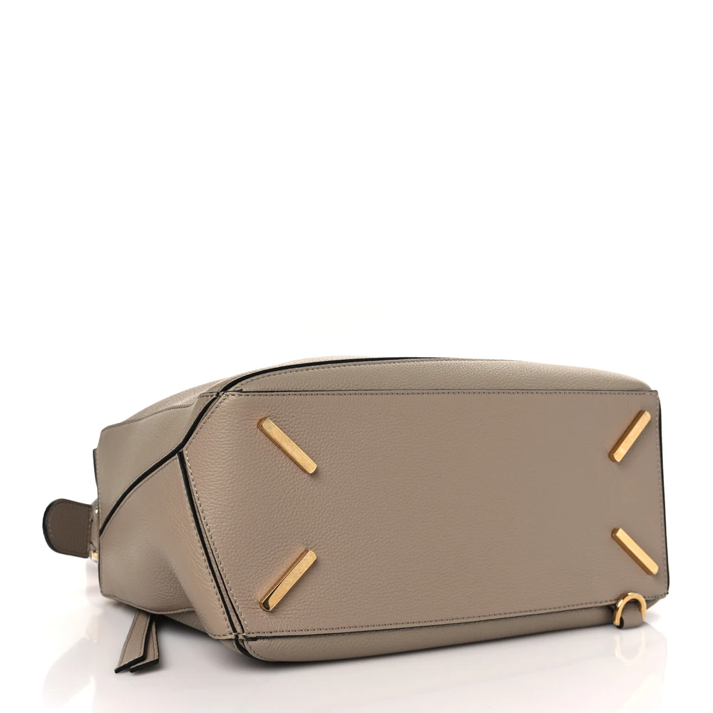Mirror Quality Replica Loewe Puzzle Bag in Sand Calfskin - Image 5